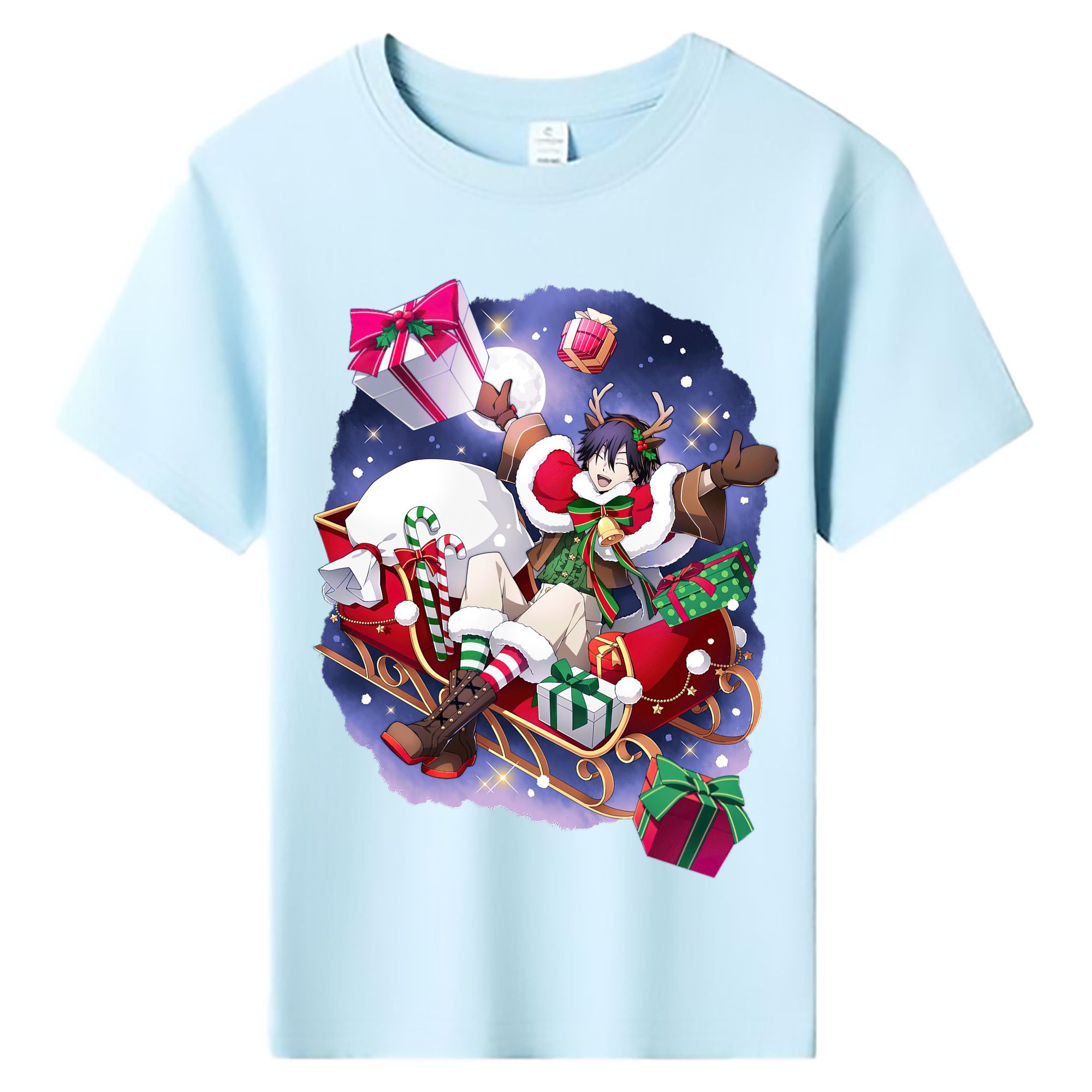 （画像用） 文豪ストレイドッグス Bungo Stray Dogs 綿100％キッズTシャツ（フロントプリント）